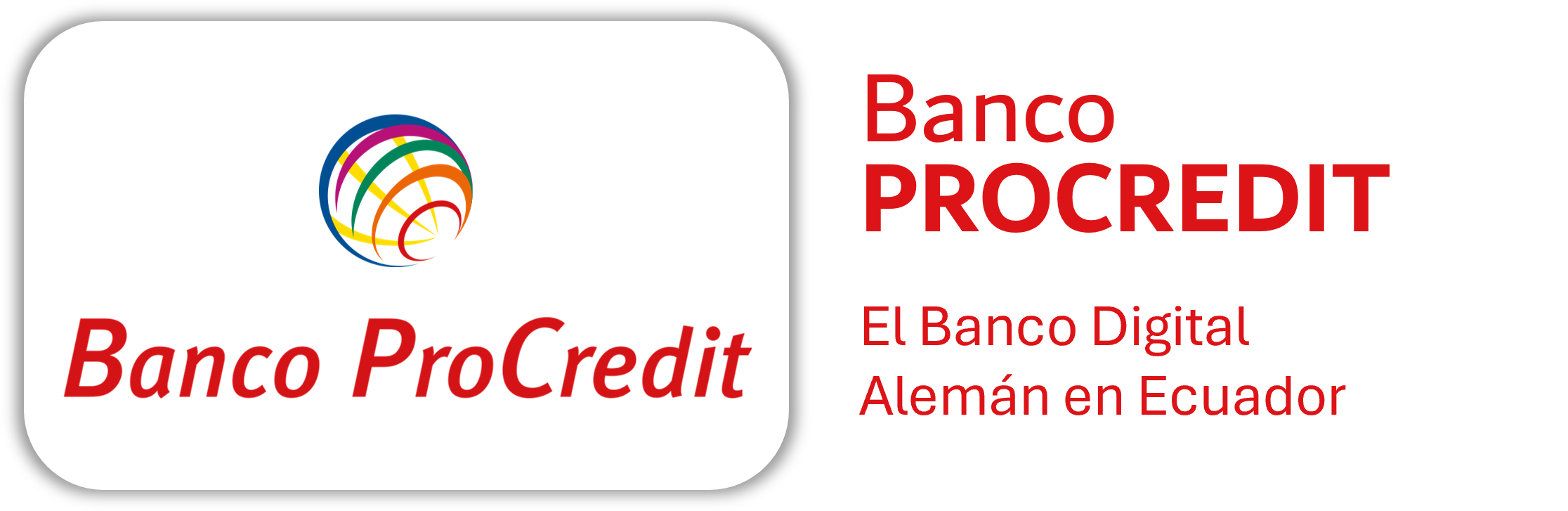 Acceso a banco ProCredit